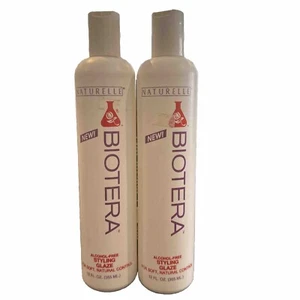 Biotera fragrance free Med Hold Styling Glaze 13 Oz. X2 Naturelle Soft Natural - Picture 1 of 2
