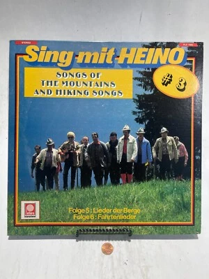 Heino Sing Mit Heino #3 (Songs Of The Mountains & Hiking Songs) Peters PLD 7060 - Image 1 of 4