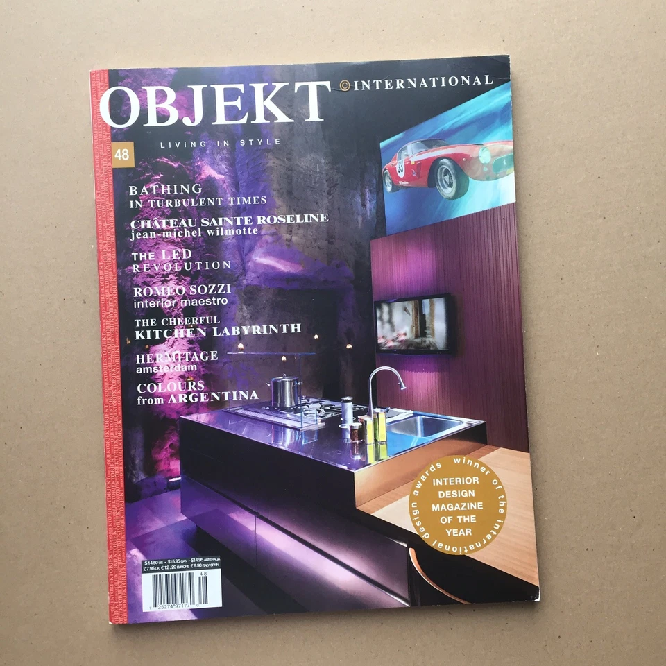 OBJEKT INTERNATIONAL MAGAZINE #48 LIVING IN STYLE WINTER 2009 - Image 1 of 1