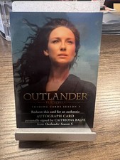 Outlander Season 5 Autograph Redemption Card R-CB Caitriona Balfe Ships from US