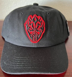 Disney Star Wars Herschel Phantom Menace 25th Anniversary Black Darth Maul Hat - Picture 1 of 10