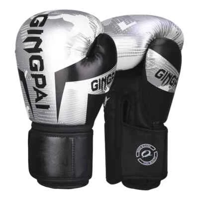 Guantes de Kick Boxing para Hombres Mujeres PU Karate Muay Thai Guantes De Boxeo Lucha Libre Foto 1 de 4
