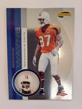 Reggie Wayne Pacific Invincible 2001 Rookie Card#268 Excellent Condition