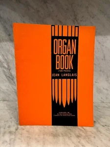 Orgelbuch (zehn Stück) Solostimme Noten Jean Langlais 1959 innen makellos - Bild 1 von 11