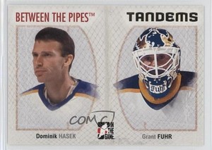2006-07 ITG Between the Pipes Tandems Dominik Hasek Grant Fuhr #142 HOF
