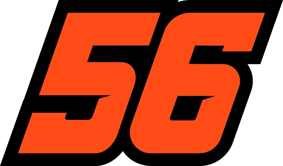 NEW FOR 2025 - #56 Martin Truex Racing Sticker Decal - SM thru XL -Various color - Image 1 of 1