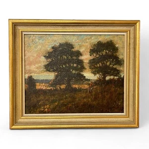 John Joseph Enneking (1841-1916 Boston, Am) Oil on Canvas - Picture 1 of 7