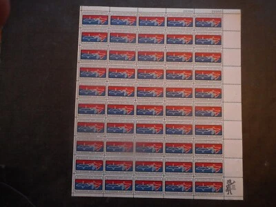 Scott 1306, 5 cent, Migratory Bird Treaty, Sheet - Image 1 of 2