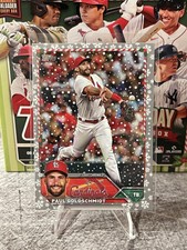 2023 Topps Holiday Mega Box Silver Metallic Snowflake Paul Goldschmidt #H88