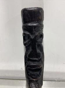 VTG. Native Design FOLK ART Primitive WOOD CARVING SCULPTURE - Picture 1 of 12