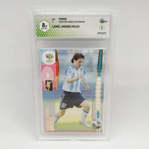 Panini WC WORLD CUP GERMANY 2006 - Lionel Messi PSA Graad 8.5 Rookie Card - Picture 1 of 2
