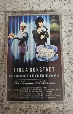 Linda Ronstadt w/ Nelson Riddle - For Sentimental Reasons Cassette SEALED  - Image 1 of 3