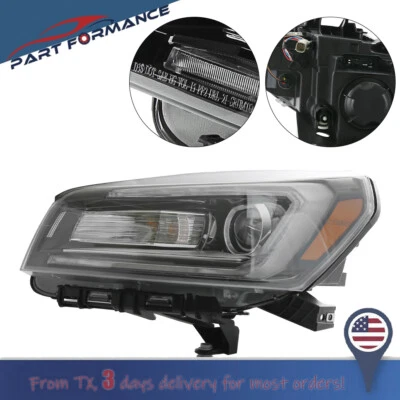 Faros delanteros HID para GMC Acadia 2013-2017 con LED DRL lado izquierdo del conductor LH Foto 1 de 4