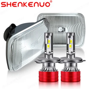 For Chevy Corvette C4 1984-1996 pair 5x7 7x6 LED Headlights projector Hi-Lo Beam - Imagen 1 de 20