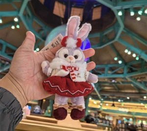 Disney autentico 2022 Natale Stellalou Peluche Portachiavi Disneyland Esclusivo - Foto 1 di 1