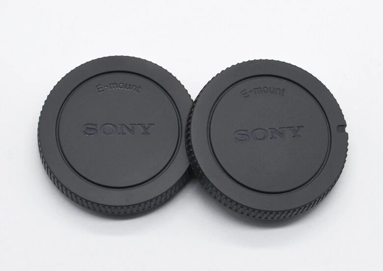 2pcs Sony Camera Body Caps Covers for E-mount NEX3/5/6/7 A6000 A7 A7R A7S A7II - Image 1 of 4
