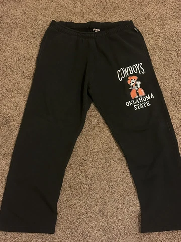 mens sweat pants oklahoma state university featuring pistol pete Cover