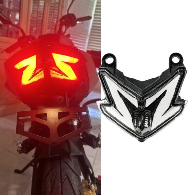 Luz de freio traseira LED integrada fumaça para Kawasaki Z125 Pro 13-24 - Imagem 1 de 4