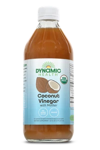 Dynamic Health  Coconut Vinegar w Mother Organic | 16 oz - Picture 1 of 4