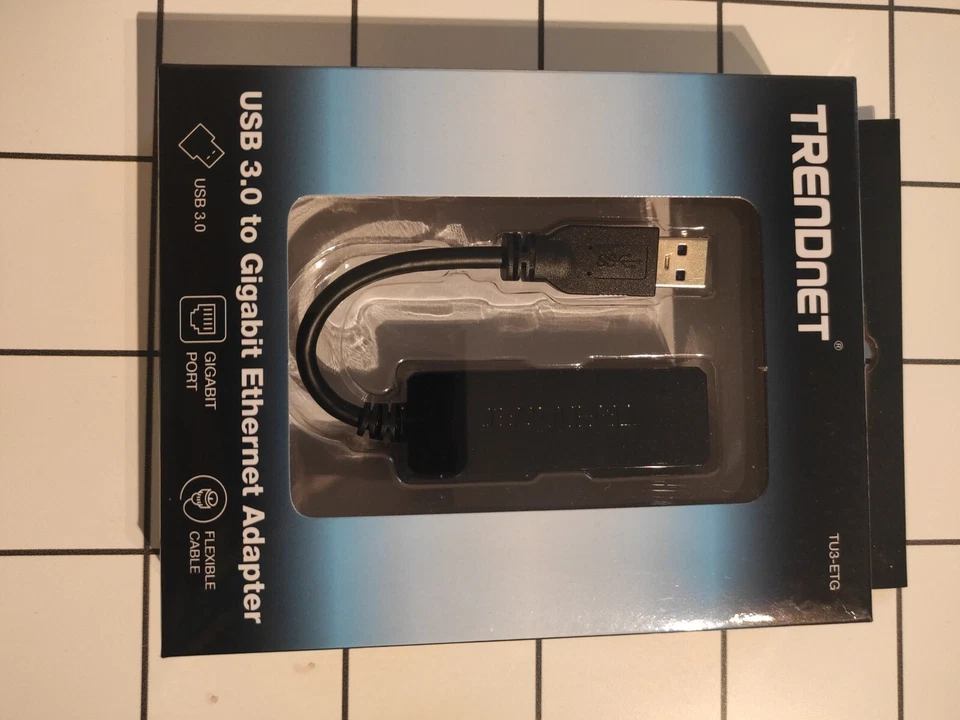 TRENDnet TU3-ETG USB 3.0 to Gigabit Ethernet Adapter - TU3-ETG - Image 1 of 4