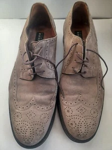 Fratelli Rossetti Men's Shoes Lace Up Sneaker Italy Suede Tan Size 8 Dress Up - Picture 1 of 9