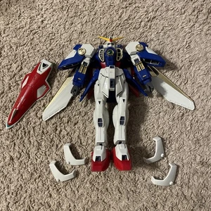 Mobile Suit Gundam Wing Transforming Vintage 2000 Deluxe 12" Near Complete Used - Picture 1 of 7