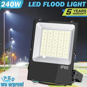 28000LM -240W LED Flood Light Commercial Outdoor Billboard Shop Security Fixture - Picture 1 of 10