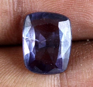 5,95 ct natürlicher farbwechselnder Alexandrit Kissenschliff Edelstein zertifiziert E4078 - Bild 1 von 6