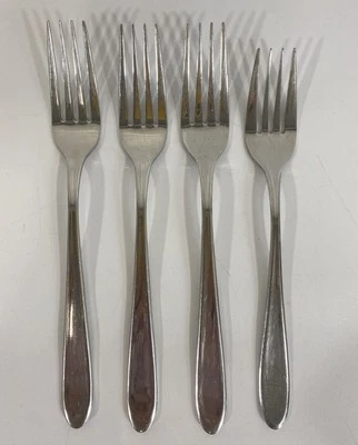 Lote de 4 garfos (3) jantar (1) garfo para salada Coreia - Imagem 1 de 4