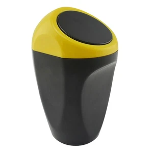 Creative Storage Bucket Small Car Garbage Can Trash Container for Vehicle Auto - Foto 1 di 4