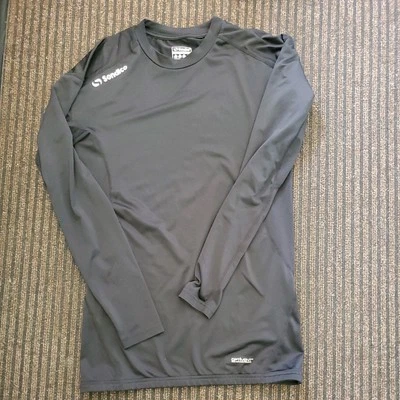 Sondico Baselayer Lycra Long Sleeved Sports Top new. Size Uk xlarge black - Image 1 of 4