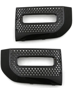 Se adapta a nuevas cubiertas antiniebla Defender negro brillante L663 90 110 130 2020+ - Imagen 1 de 15