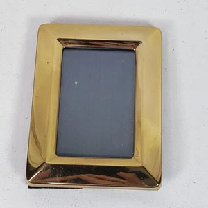 Vintage Bilderrahmen goldfarben schwer 4,5x3,5 Zoll passend für 3x2 Zoll Foto - Bild 1 von 4