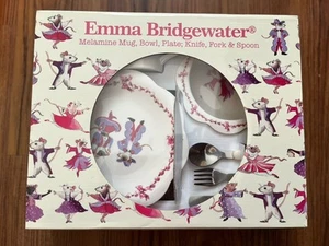 Juego de comedor Emma Bridgewater ratones 6 piezas cuenco plato taza cubiertos Inglaterra - Imagen 1 de 8