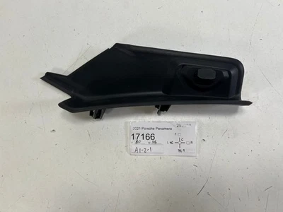 Portón trasero izquierdo del conductor Porsche Panamera 4S 2017-2023 moldura de riel de goteo OEM Foto 1 de 4