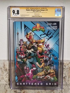 Mighty Morphin Power Rangers #25 ¡Boom! Jason Frank & Faunt 2018 CGC 9,8 firmado - Imagen 1 de 3