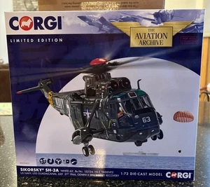 CORGI AA SIKORSKY SH-3A "White 63" US Navy HS-3 "Tridents" - Gemini 1:72 NIB - Picture 1 of 9