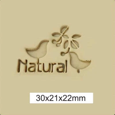 Natural Birds Acryllic Soap Stamp - Image 1 of 4