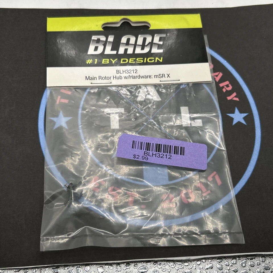 Hoja. Buje de rotor principal BLH3212 con herrajes. mSRX Foto 1 de 1