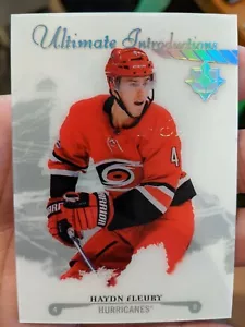 2017-18 Ultimate Collection Ultimate Introductions #UI3 Haydn Fleury Hurricanes - Picture 1 of 1