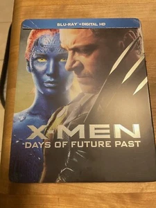 X-Men: Days of Future Past Blu-ray + Digital HD Steelbook w/fan art booklet - Picture 1 of 2