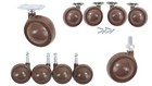 4X GENUINE KENRICK SHEPHERD BALL CASTORS REPLACEMENT CHAIR SOFA CASTORS