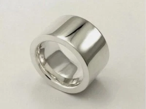 Beautiful 925 Solid Sterling Silver Unisex Jewelry Heavy Ring Band Free Shipping - Picture 1 of 2