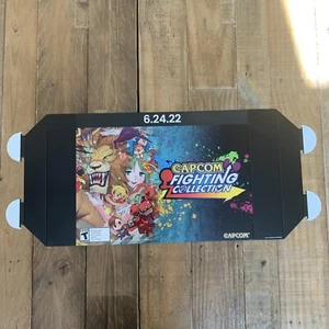 Capcom Fighting Collection VERY RARE GameStop Store Promo Display Poster 12x9” - Picture 1 of 22