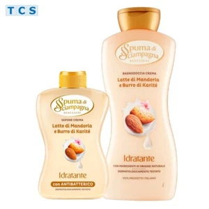 SPUMA DI SCIAMPAGNA Cremebad & Flüssigseife Karité und Mandelmilch 1050ml - Bild 1 von 1