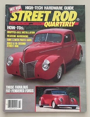 Summer 1984 HOT ROD MAGAZINE STREET ROD QUARTERLY Volume 1 Number 2 - Image 1 of 4