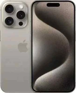 NEW Apple iPhone 15 Pro 256GB Natural titanium COLOR FULLY Unlocked 98%battery - Picture 1 of 1