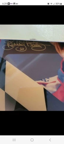 Richard Petty Fan Appreciation Tour Collectible Clock in box Cover