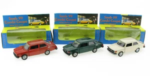 3x NACORAL 123 - Saab 99 Combi Coupe 1:43 in OVP Box Modellauto Spain Inter Cars - Picture 1 of 19