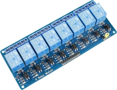 SunFounder 5V 8 Channel Relay Shield Module for Arduino R3 2560 1280 ARM PIC AVR - Image 1 of 3